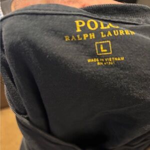 Polo by Ralph Lauren Men's Dark Gray Polo Shirt